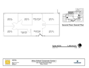 1811 S Alma School Rd, Mesa, AZ en alquiler Plano de la planta- Imagen 1 de 1