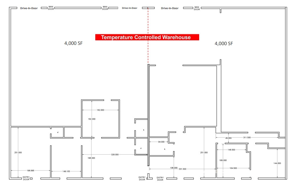 3885 Industrial Ave, Rolling Meadows, IL 60008 - Unidad 3885 -  - Plano de la planta - Image 1 of 1