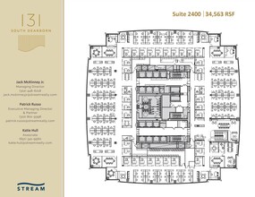 131 S Dearborn St, Chicago, IL en alquiler Plano de la planta- Imagen 1 de 1