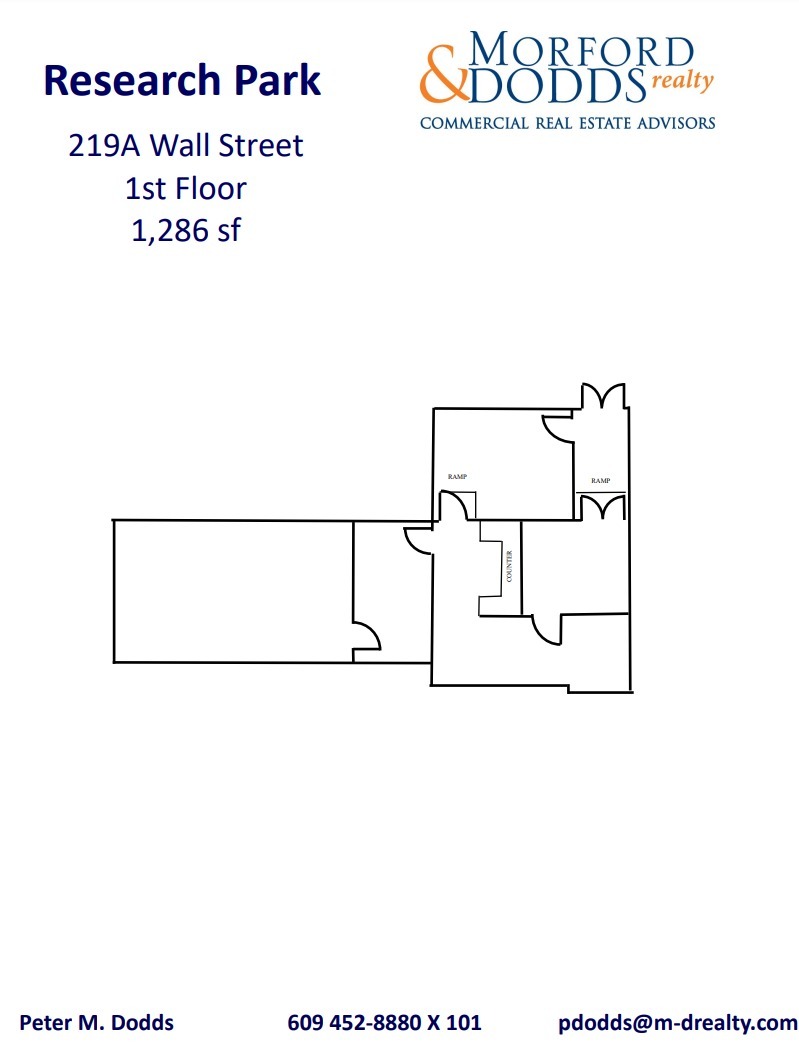 201-250 Wall St, Princeton, NJ en alquiler Plano de la planta- Imagen 1 de 1