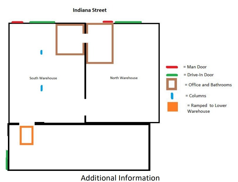 2125 Indiana Ave, Kansas City, MO en alquiler Plano de la planta- Imagen 1 de 5