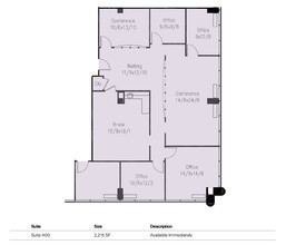 481 N Frederick Ave, Gaithersburg, MD en alquiler Plano de la planta- Imagen 1 de 1