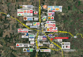 741-851 3rd Ave, Jasper, IN - VISTA AÉREA  vista de mapa - Image1