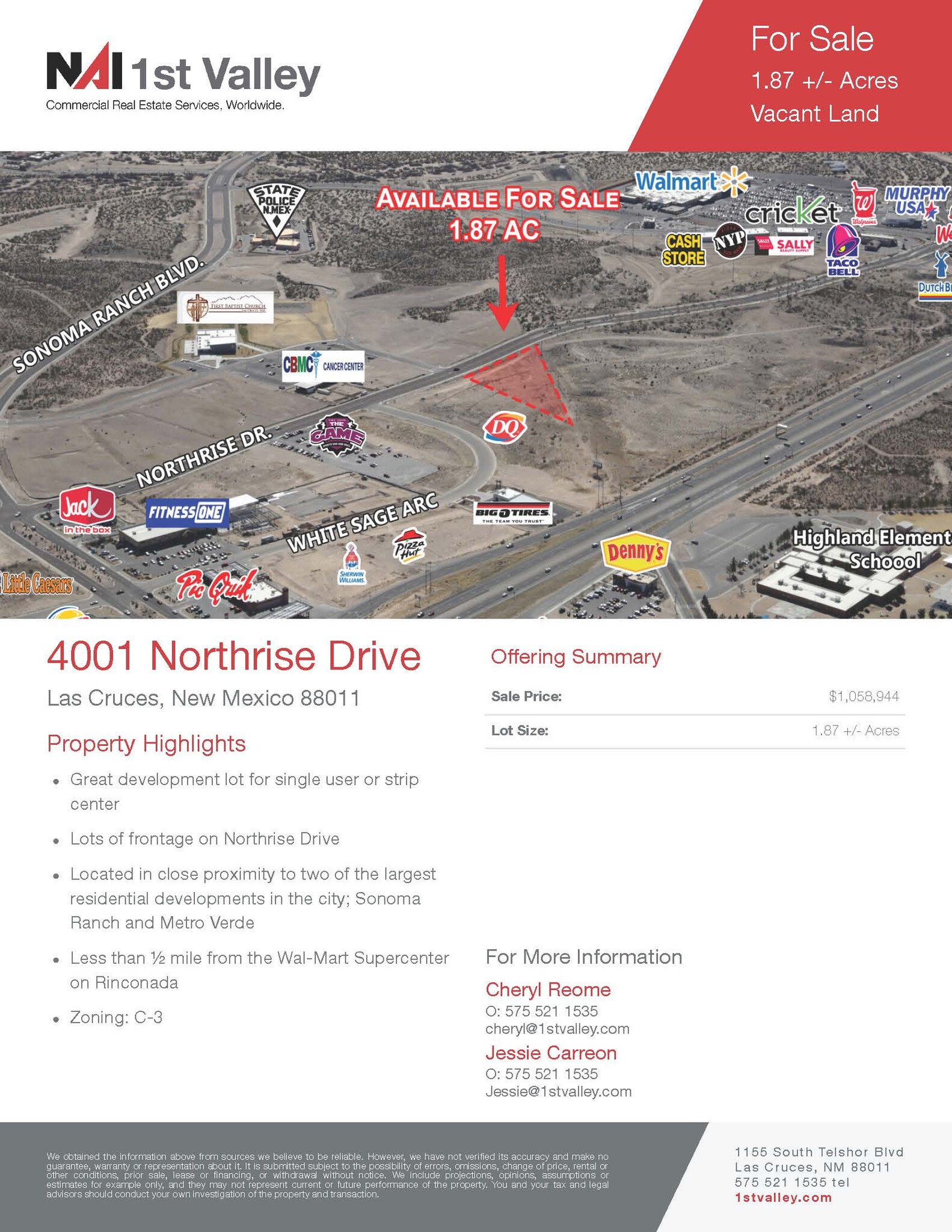 4001 Northrise, Las Cruces, NM en venta Foto del edificio- Imagen 1 de 4