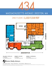 434-440 Massachusetts Ave, Boston, MA en alquiler Plano de la planta- Imagen 1 de 1