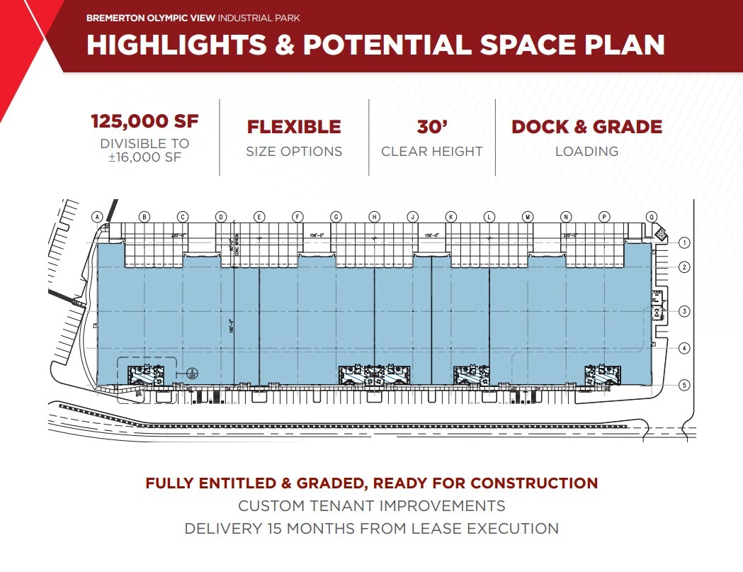 5638 SW Imperial Way, Bremerton, WA en alquiler Plano de la planta- Imagen 1 de 1