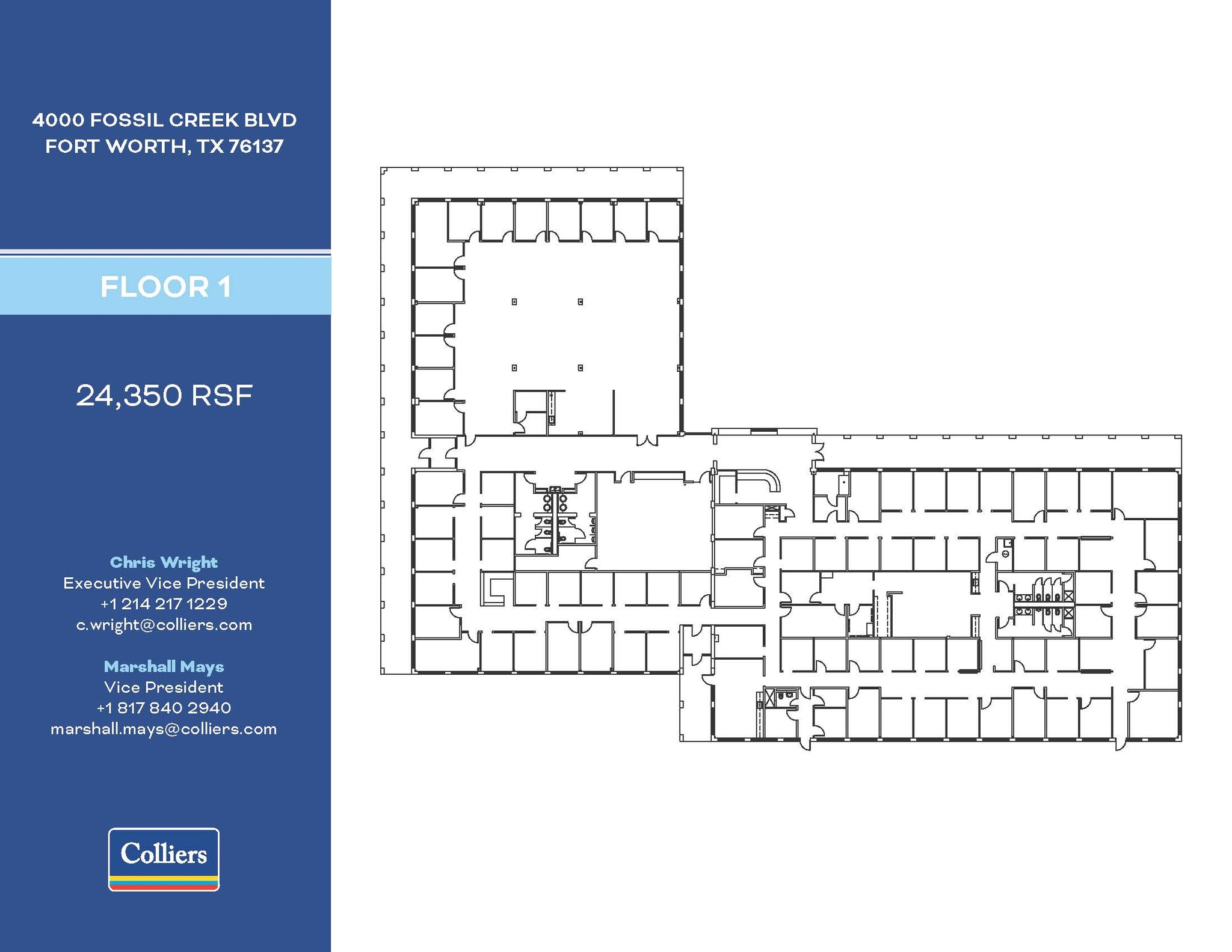 4000 Fossil Creek Blvd, Fort Worth, TX en alquiler Plano de la planta- Imagen 1 de 1