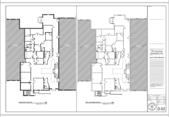 1070 Portion Rd, Farmingville, NY en alquiler Plano de la planta- Imagen 1 de 3