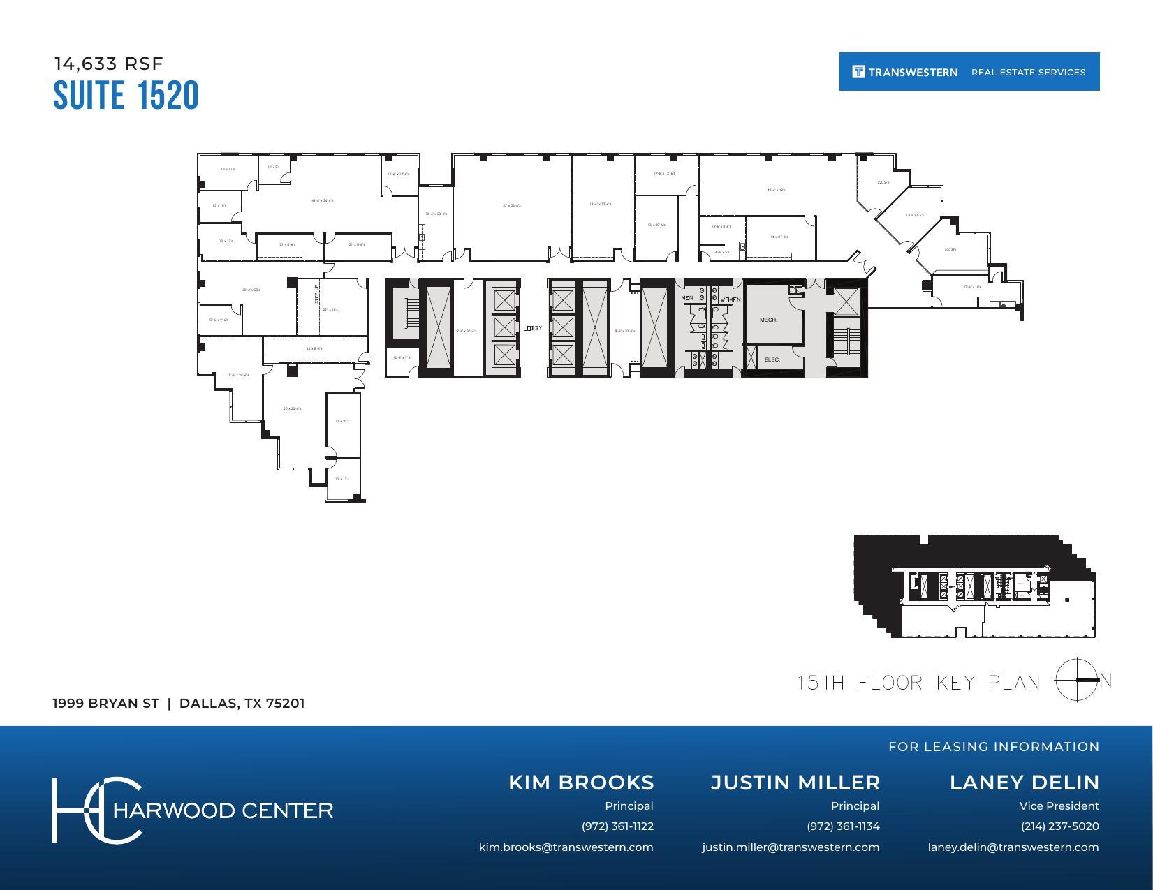 1999 Bryan St, Dallas, TX en alquiler Plano de la planta- Imagen 1 de 1