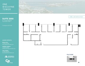 2 S Biscayne Blvd, Miami, FL en alquiler Plano del sitio- Imagen 1 de 1