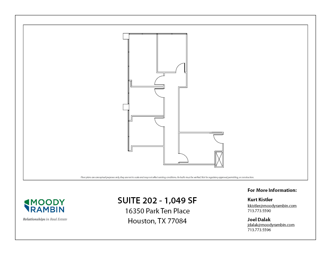 16350 Park Ten Place Dr, Houston, TX en alquiler Plano de la planta- Imagen 1 de 1