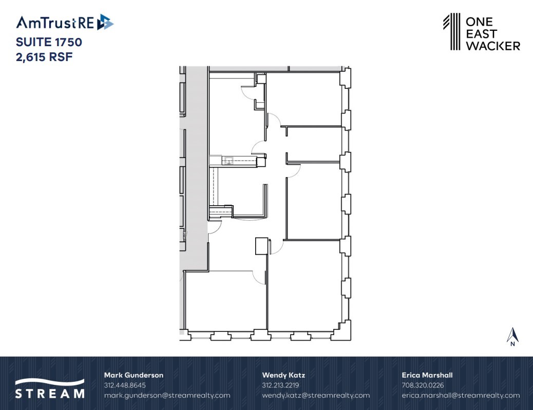 1 E Wacker Dr, Chicago, IL en alquiler Plano de la planta- Imagen 1 de 1