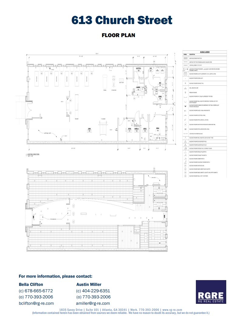 613 Church St, Decatur, GA en alquiler Plano de la planta- Imagen 1 de 1