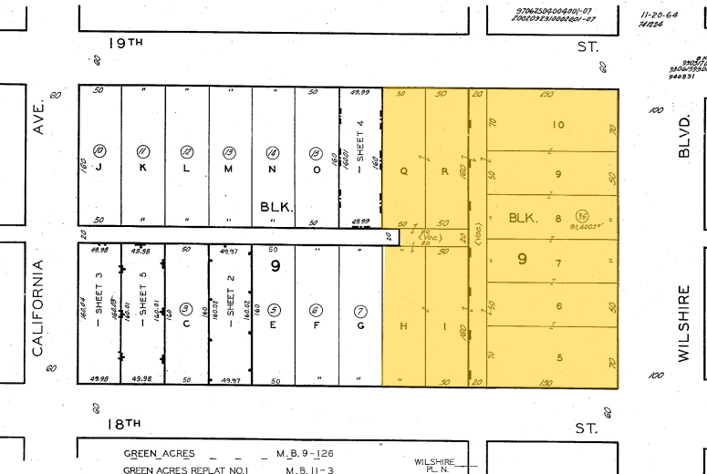 1821 Wilshire Blvd, Santa Monica, CA en alquiler - Plano de solar - Imagen 2 de 7