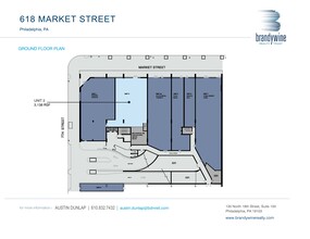 618-634 Market St, Philadelphia, PA en alquiler Plano del sitio- Imagen 1 de 1