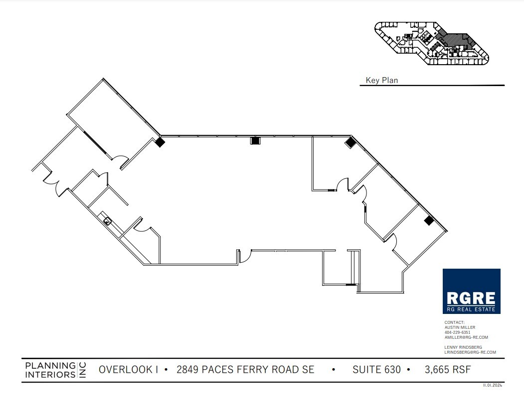 2849 Paces Ferry Rd SE, Atlanta, GA en alquiler Plano de la planta- Imagen 1 de 1