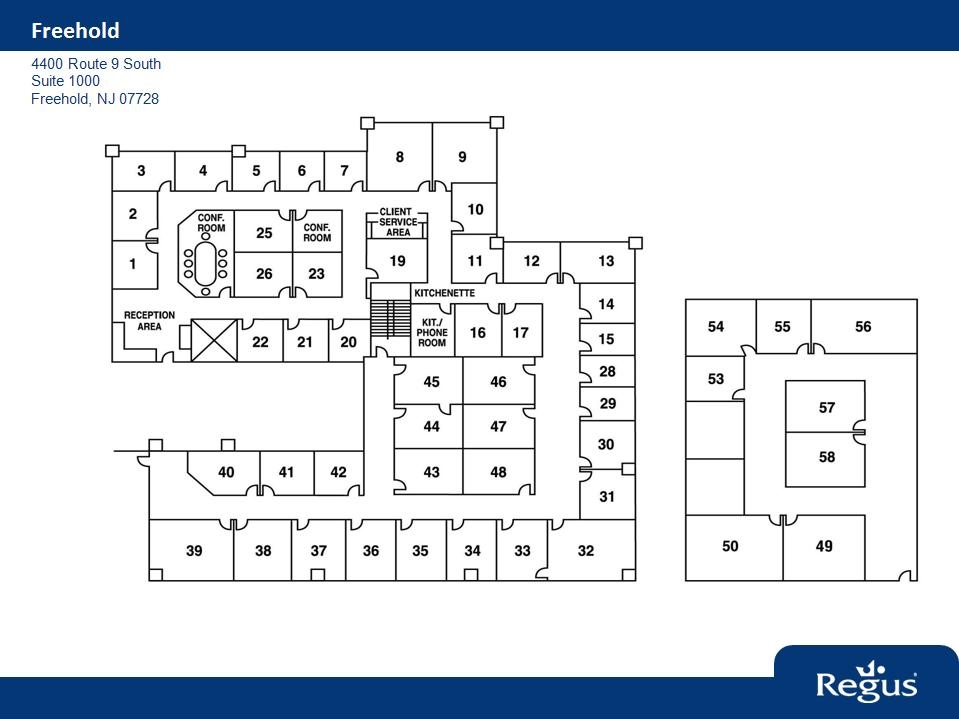 4400 US Highway 9, Freehold, NJ en alquiler Plano de la planta- Imagen 1 de 1