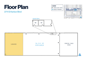 2711 S Harbor Blvd, Santa Ana, CA en alquiler Plano de la planta- Imagen 2 de 2