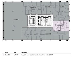 501 N Frederick Ave, Gaithersburg, MD en alquiler Plano de la planta- Imagen 1 de 1