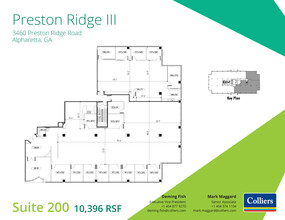 3460 Preston Ridge Rd, Alpharetta, GA en alquiler Plano de la planta- Imagen 2 de 2