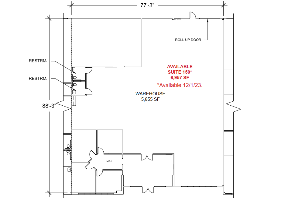 2901 Sunrise Blvd, Rancho Cordova, CA en alquiler Plano de la planta- Imagen 1 de 2