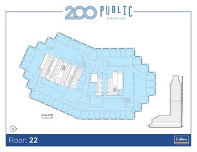 200 Public Sq, Cleveland, OH en alquiler Plano de la planta- Imagen 1 de 1