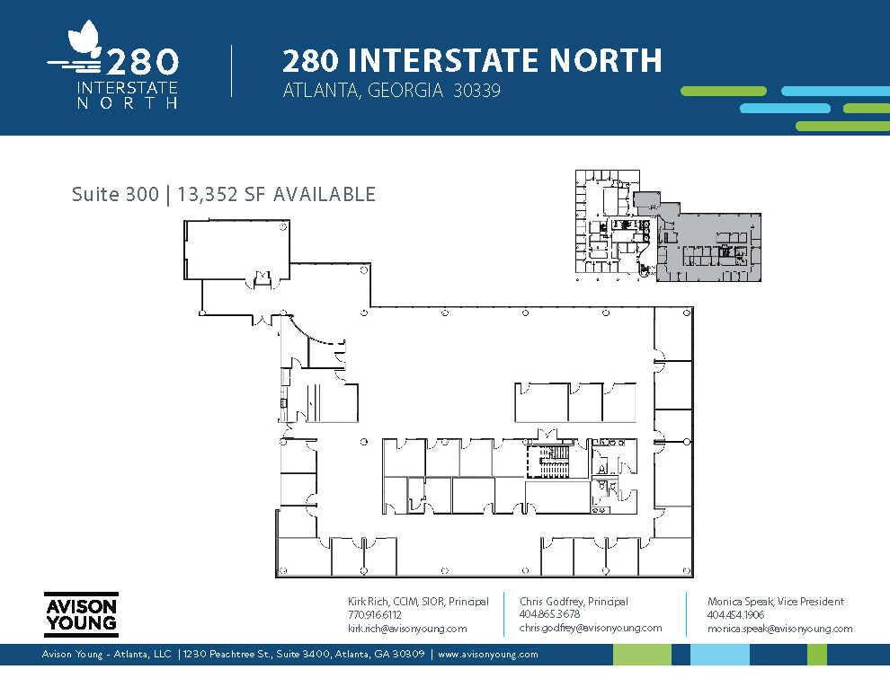 280 Interstate N Cir, Atlanta, GA en alquiler Plano de la planta- Imagen 1 de 1