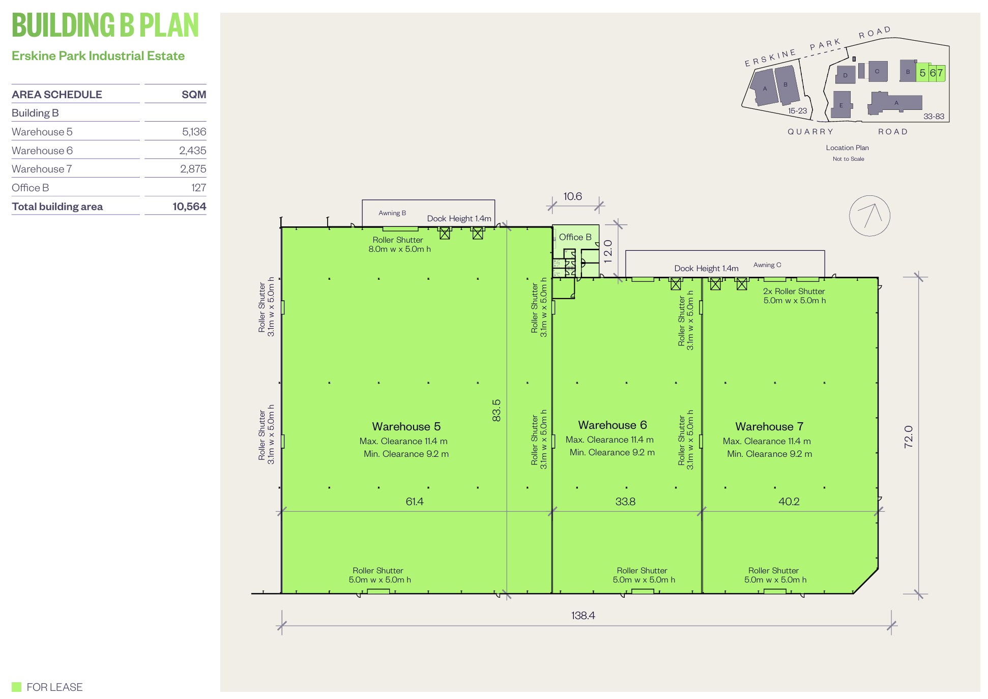 33-83 Quarry Rd, Erskine Park en alquiler Plano de la planta- Imagen 1 de 2