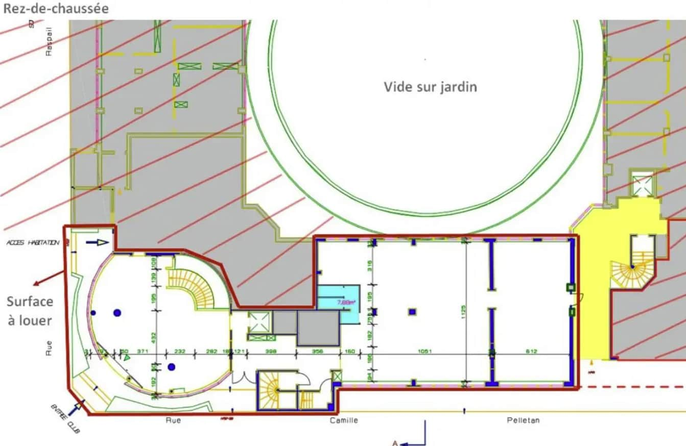 Levallois-Perret, HDS 92300 - Unidad 1 -  - Plano de la planta - Image 1 of 6