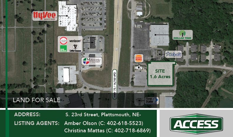 Hwy 75 & 1st Ave, Plattsmouth, NE en venta - Foto del edificio - Imagen 1 de 1