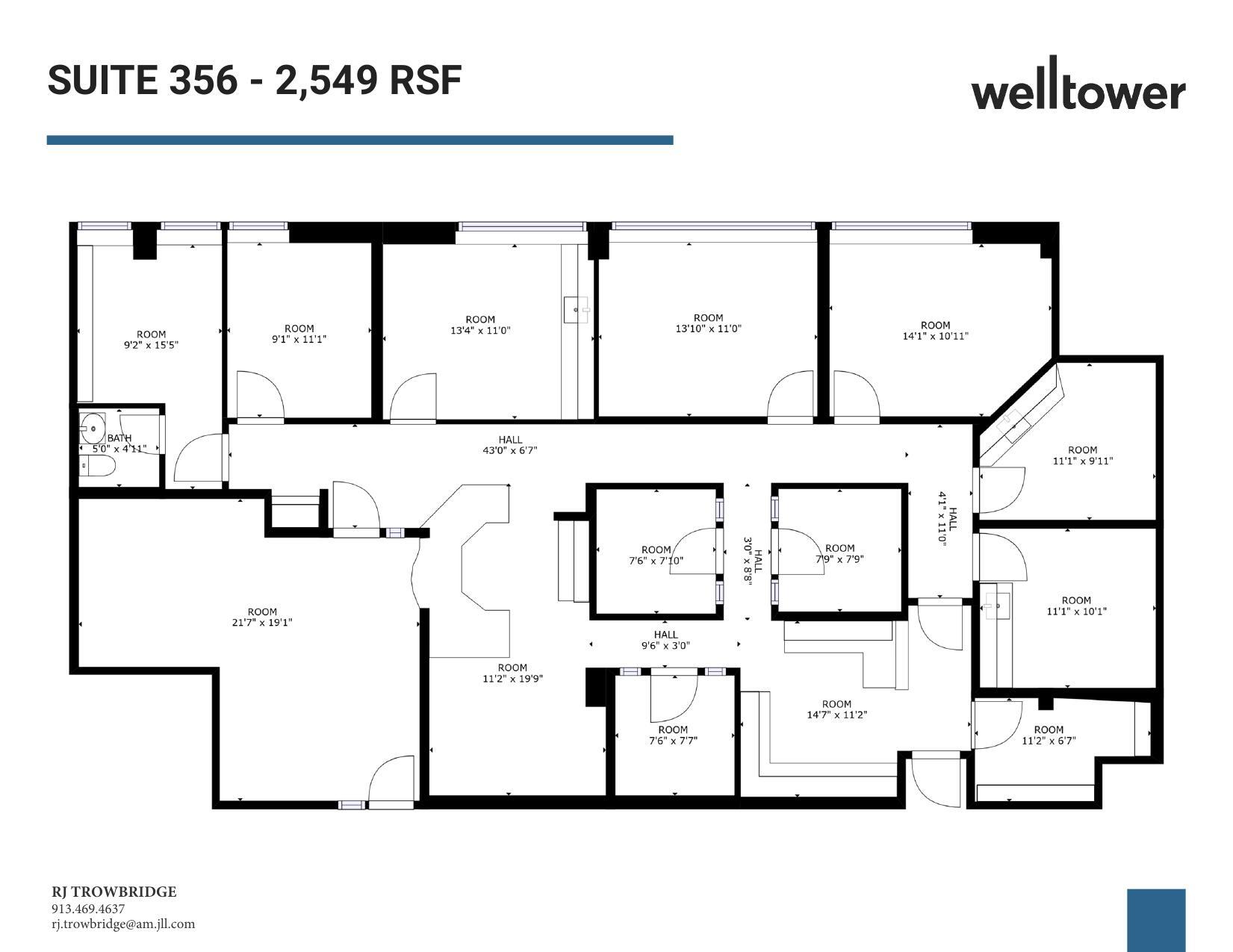 8901 W 74th St, Merriam, KS en alquiler Plano de la planta- Imagen 1 de 1