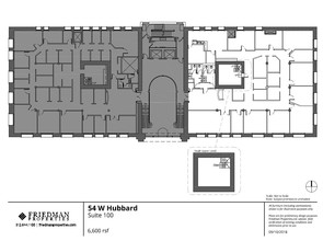 54 W Hubbard St, Chicago, IL en alquiler Plano de la planta- Imagen 1 de 6