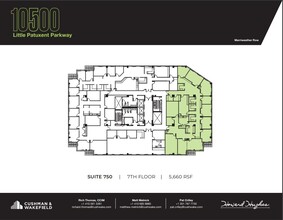 10480 Little Patuxent Pky, Columbia, MD en alquiler Plano de la planta- Imagen 2 de 2