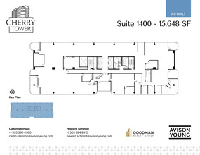 950 S Cherry St, Denver, CO en alquiler Plano de la planta- Imagen 1 de 1