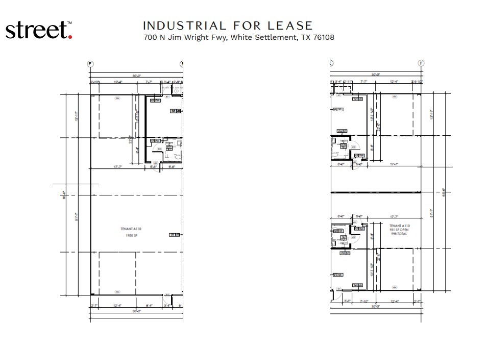 700 N Jim Wright Fwy, White Settlement, TX en alquiler Plano de la planta- Imagen 1 de 2