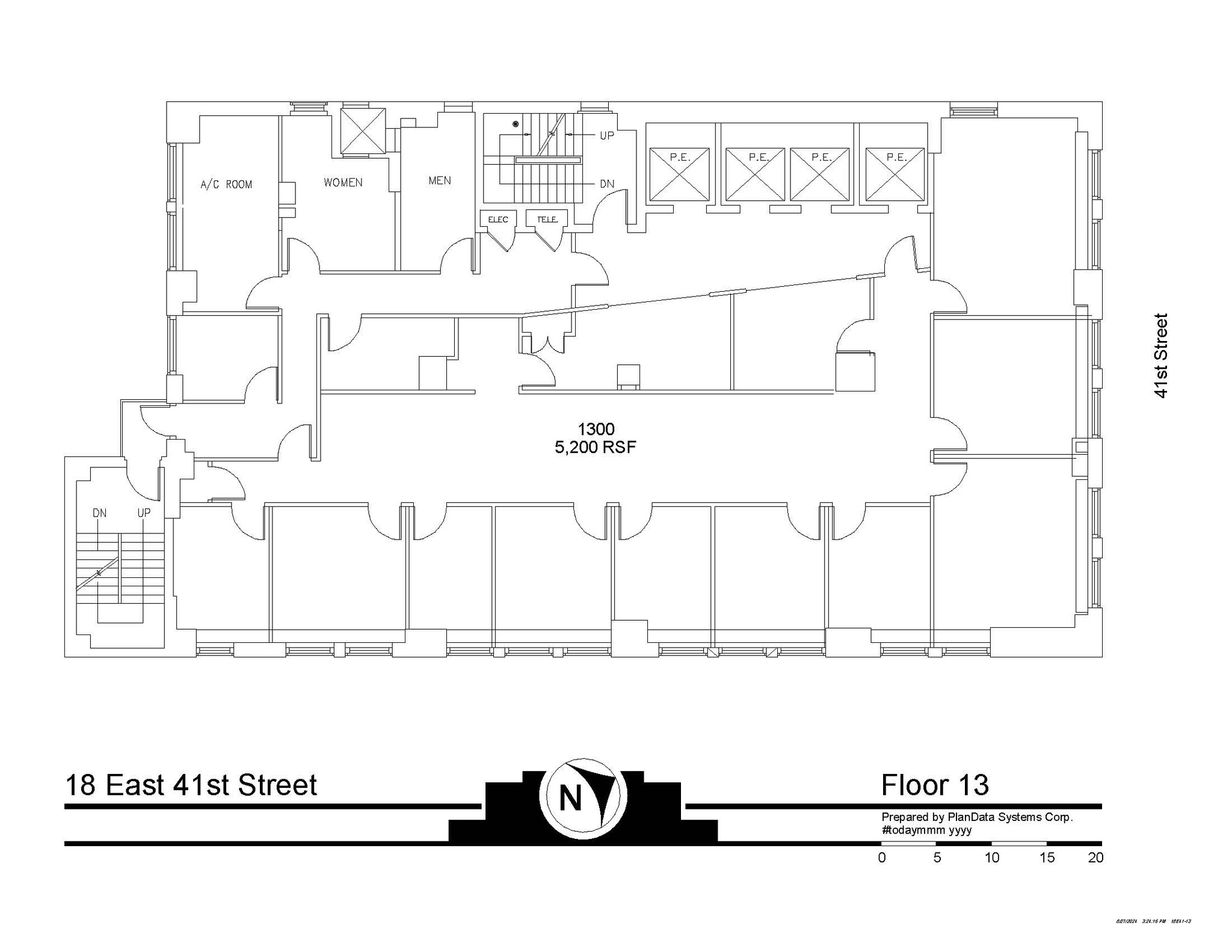 18 E 41st St, New York, NY en alquiler Plano de la planta- Imagen 1 de 6