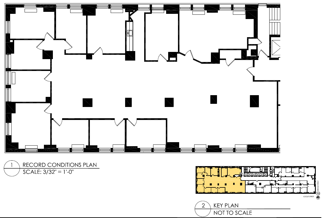 230 S Broad St, Philadelphia, PA en alquiler Plano de la planta- Imagen 1 de 1