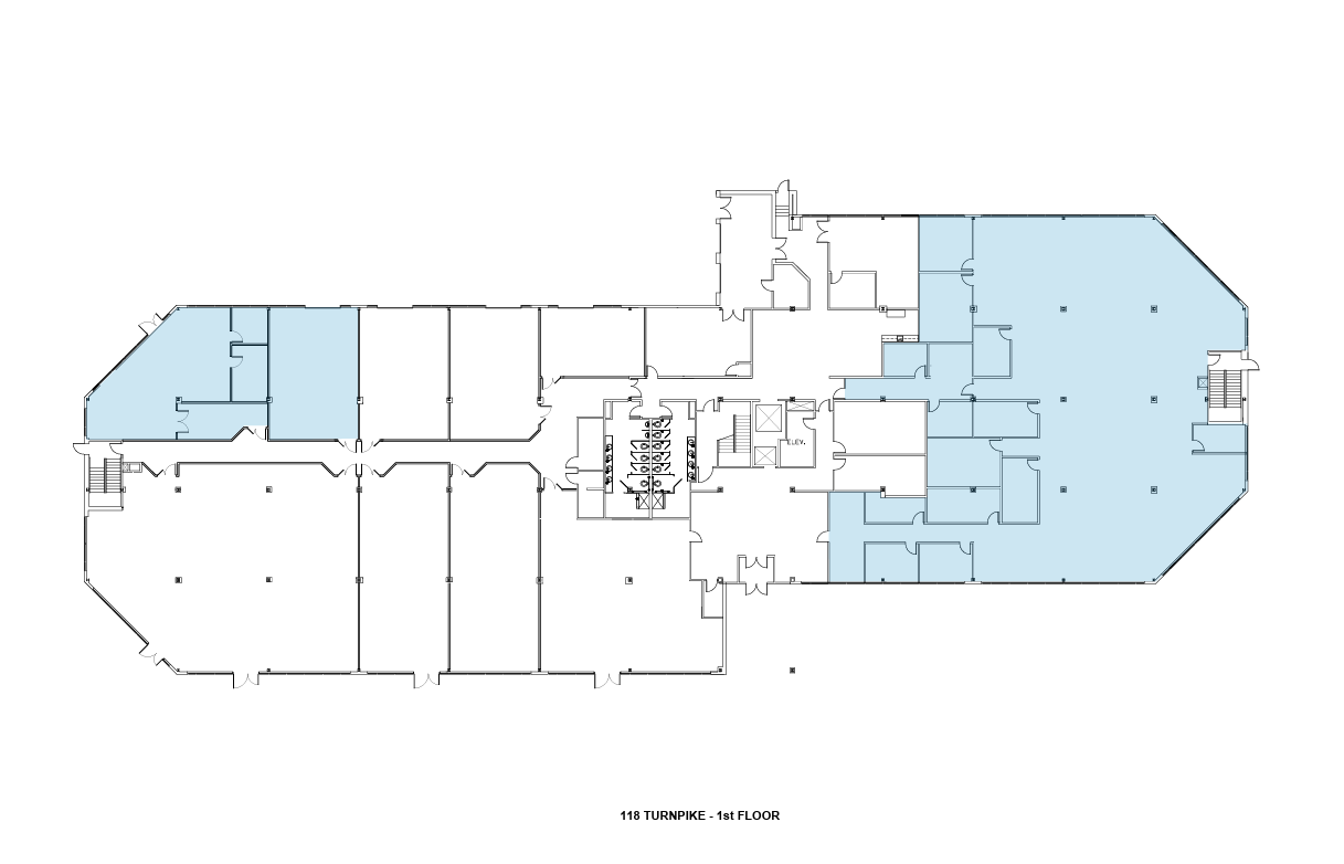 118 Turnpike Rd, Southborough, MA en alquiler Plano de la planta- Imagen 1 de 1