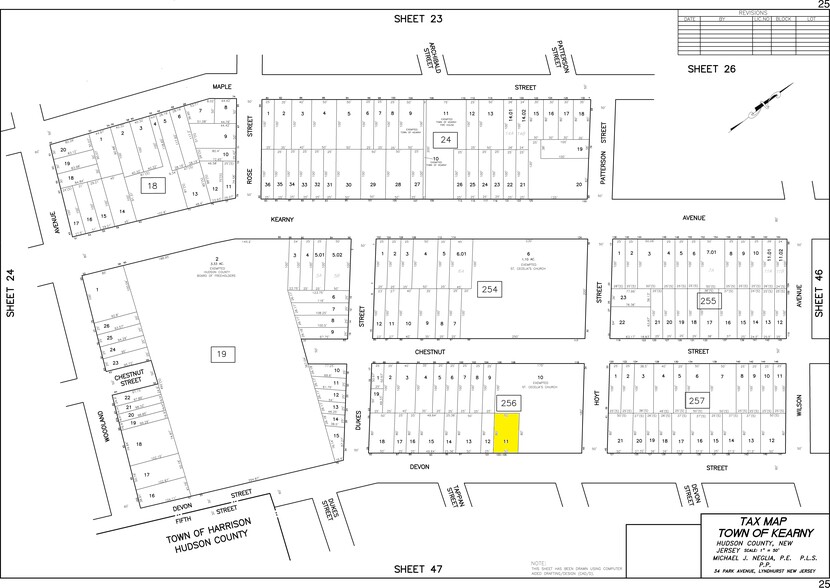 103-105 Devon St, Kearny, NJ en venta - Plano de solar - Imagen 3 de 65