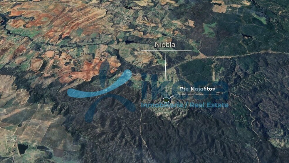 Terreno en Niebla, Huelva en venta - Vista aérea - Imagen 2 de 4