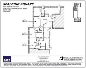 4046 Wetherburn Way, Peachtree Corners, GA en alquiler Plano de la planta- Imagen 1 de 1