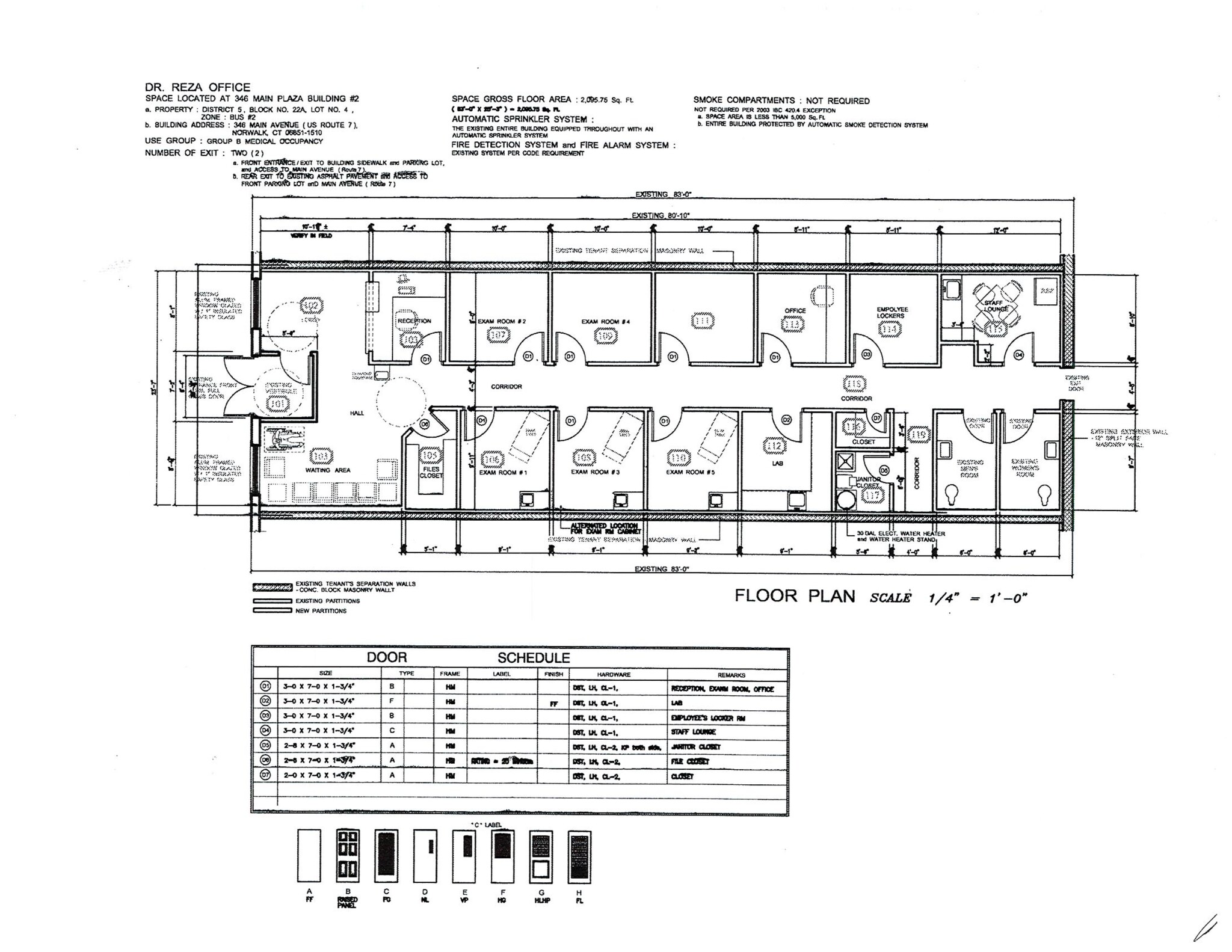 346 Main Ave, Norwalk, CT en alquiler Plano del sitio- Imagen 1 de 16