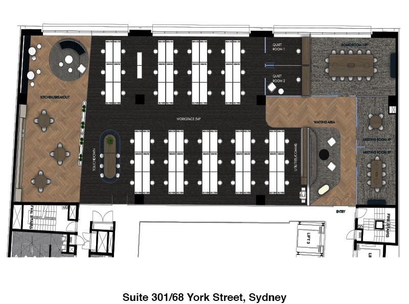 68 York St, Sydney en alquiler Plano de la planta- Imagen 1 de 5