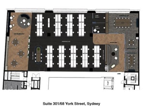 68 York St, Sydney en alquiler Plano de la planta- Imagen 1 de 5
