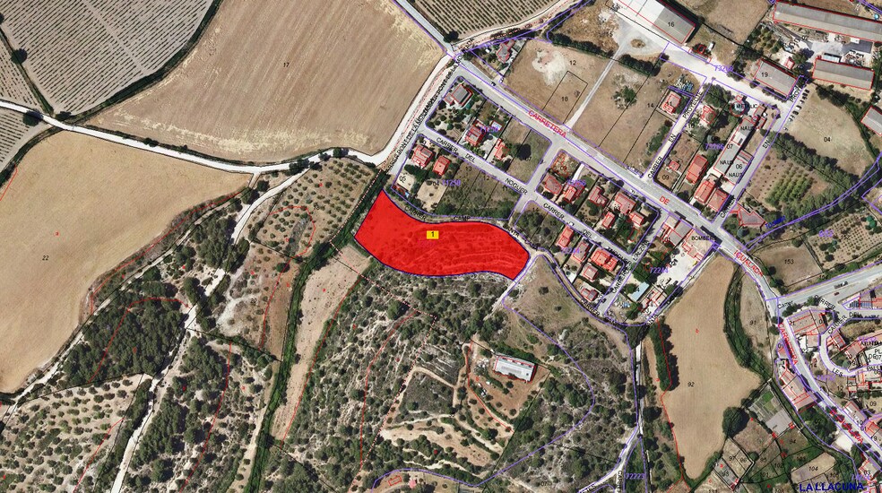 Terreno en La Torre de Claramunt, Barcelona en venta - Plano de solar - Imagen 1 de 2