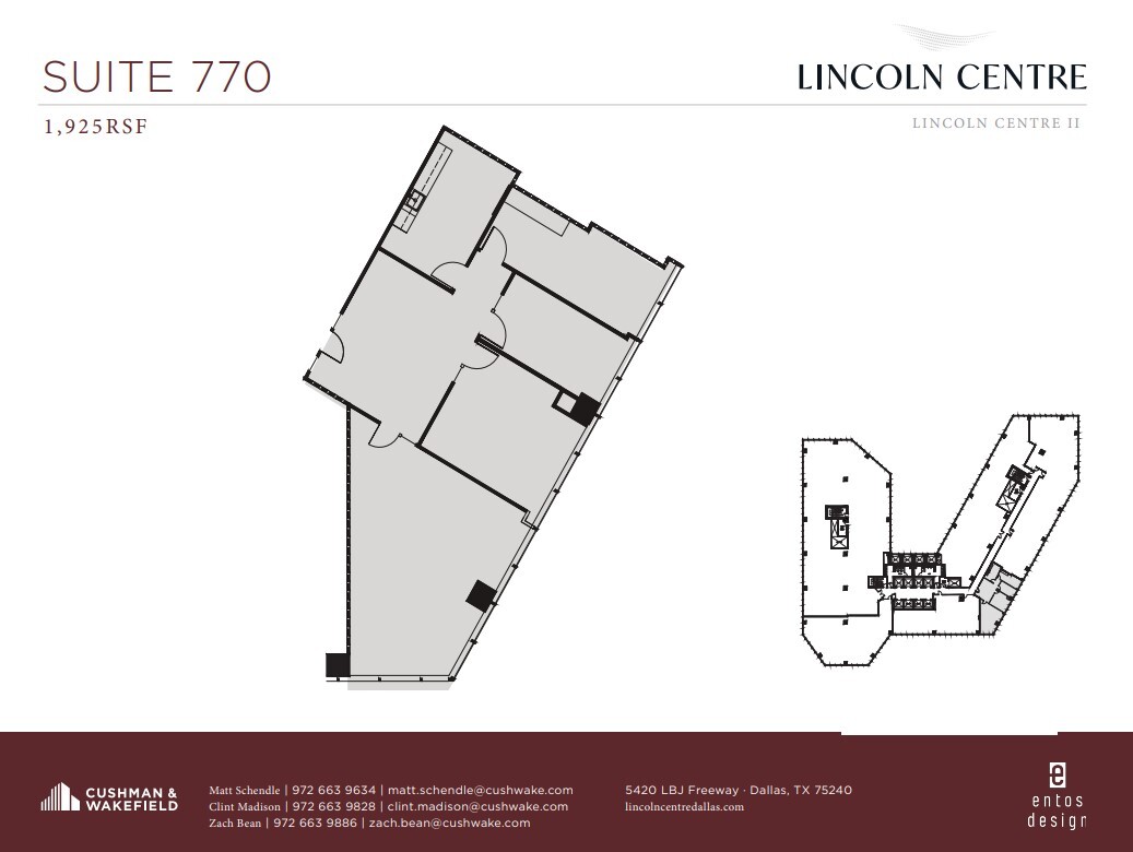 5400 Lyndon B Johnson Fwy, Dallas, TX en alquiler Plano de la planta- Imagen 1 de 1