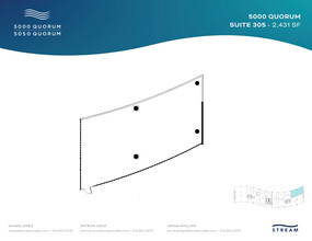 5000 Quorum Dr, Dallas, TX en alquiler Plano de la planta- Imagen 1 de 1