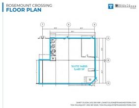 14855-14885 S Robert Trl, Rosemount, MN en alquiler Plano de la planta- Imagen 1 de 1