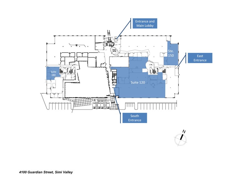 4100 Guardian St, Simi Valley, CA en alquiler - Plano del sitio - Imagen 2 de 3