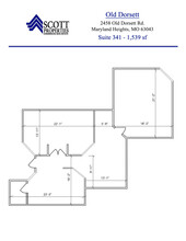 2458 Old Dorsett Rd, Maryland Heights, MO en alquiler Plano de la planta- Imagen 1 de 7